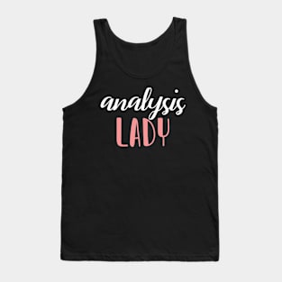 analysis lady - analysis girl Tank Top